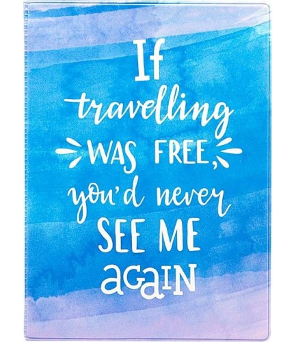 Обложка для паспорта Kawaii Factory Обложка для паспорта Free travelling- фото №1