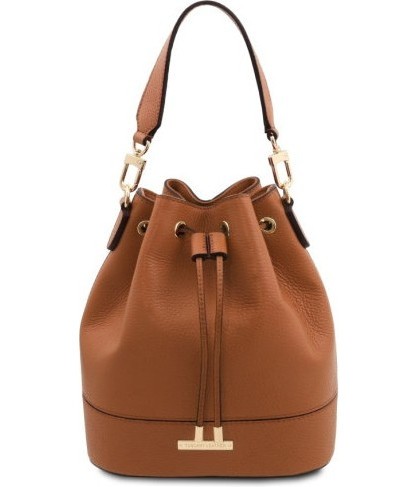 Кожаная сумка Tuscany Leather TL Bag TL142146 Коньяк- фото №1