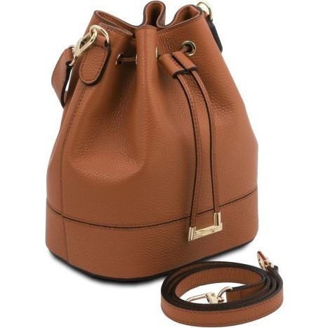 Кожаная сумка Tuscany Leather TL Bag TL142146 Коньяк - фото №2