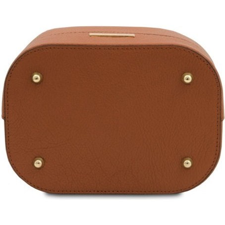 Кожаная сумка Tuscany Leather TL Bag TL142146 Коньяк - фото №3