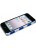 Чехол для iphone Kawaii Factory Чехол для iPhone 5/5s серия "Sports shirt" Blue and white stripes - фото №2