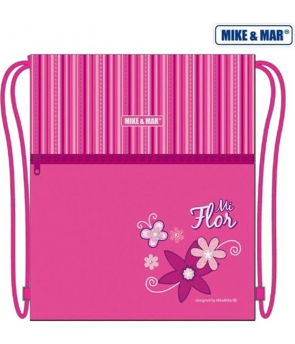 Мешок для обуви Mike&Mar Shoes Bag Цветы розовый- фото №1