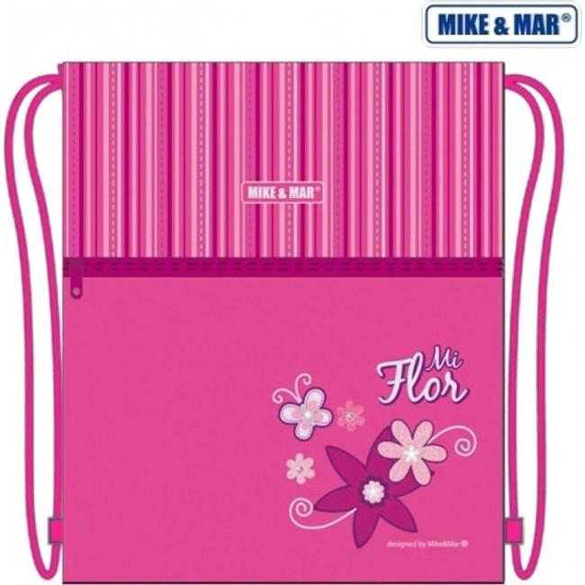 Мешок для обуви Mike&Mar Shoes Bag Цветы розовый - фото №1