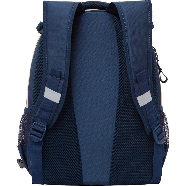 Школьный рюкзак с мешком Grizzly RB-158-1 синий - фото №3