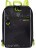 Школьный рюкзак с мешком Grizzly RB-056-11 черный-салатовый - фото №6