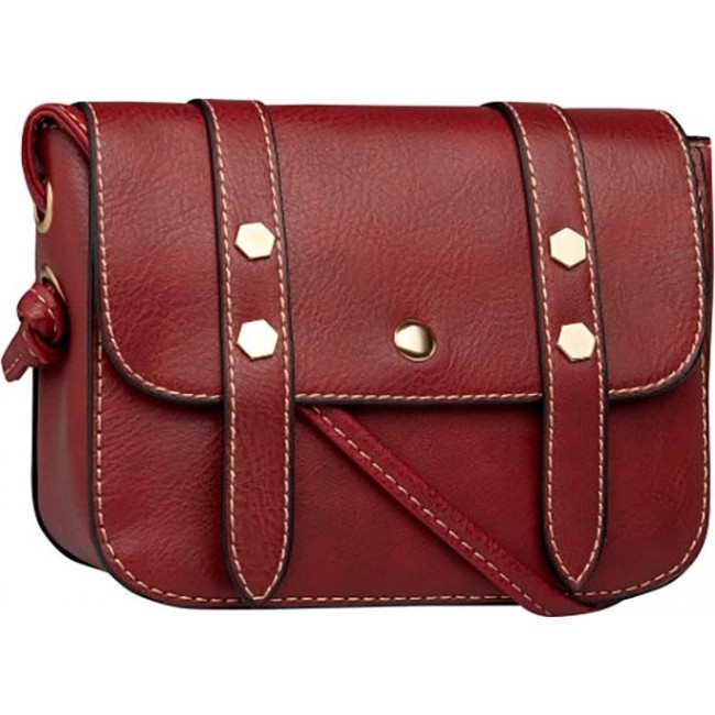 Женская сумка Trendy Bags KAMEYA Бордовый - фото №2