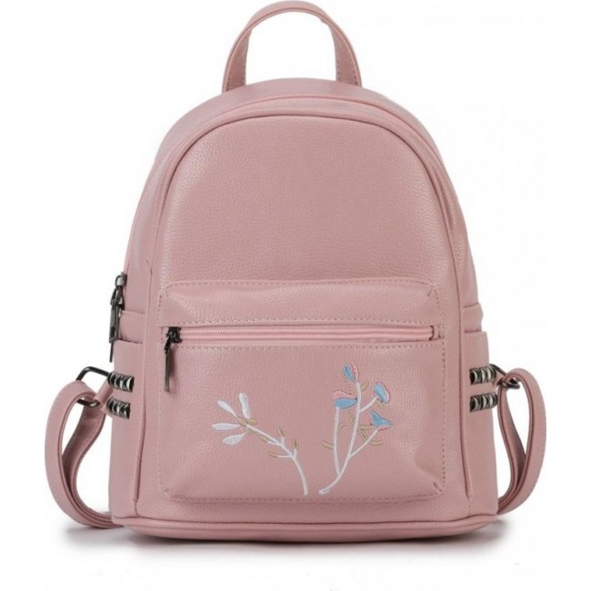 Рюкзак для девушки OrsOro DS-983 Пудра (светло-розовый) - фото №1