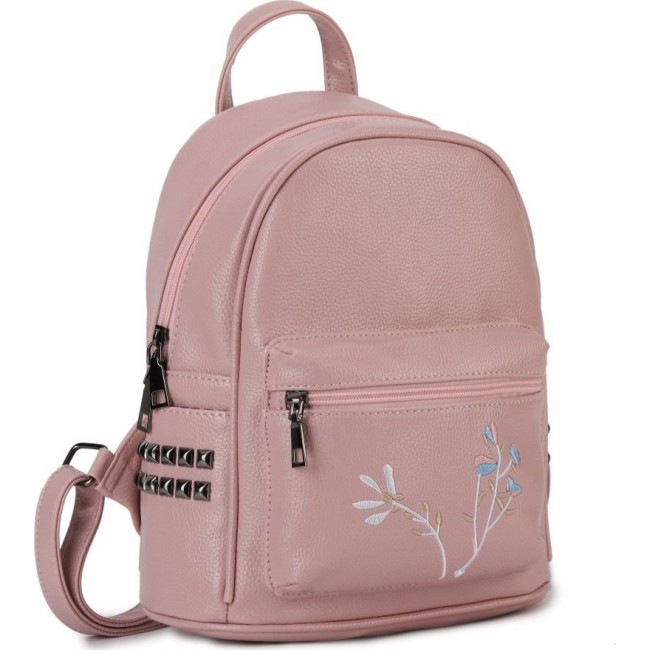 Рюкзак для девушки OrsOro DS-983 Пудра (светло-розовый) - фото №2