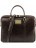 Кожаная сумка для ноутбука Tuscany Leather Prato TL141283 Темно-коричневый - фото №1