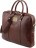 Кожаная сумка для ноутбука Tuscany Leather Prato TL141283 Темно-коричневый - фото №2