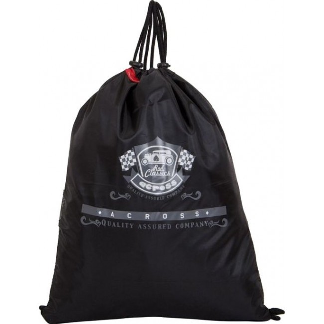 Рюкзак Across ACR19-292 Машинка (черный) - фото №6
