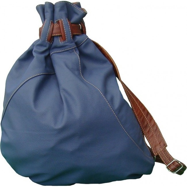 Рюкзак через плечо Sofitone RL 005 D2-B6 Синий - Рыжий - фото №4