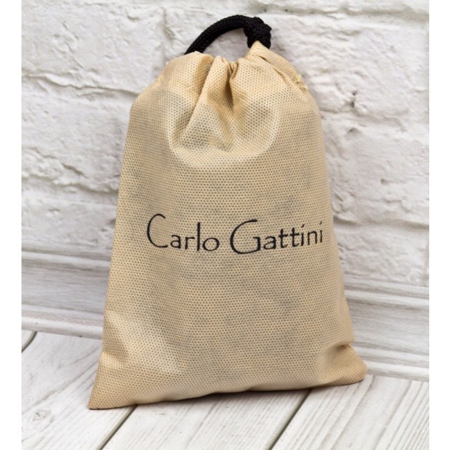 Кожаный ремень Carlo Gattini Almanno 9055-02 Brown Темно-коричневый - фото №4