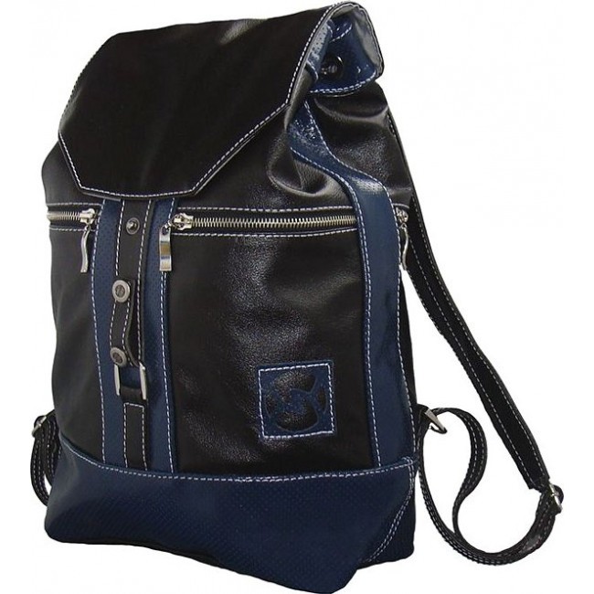 Рюкзак Sofitone RM 002 luxe D5-L9-P Черный - Синий - фото №2