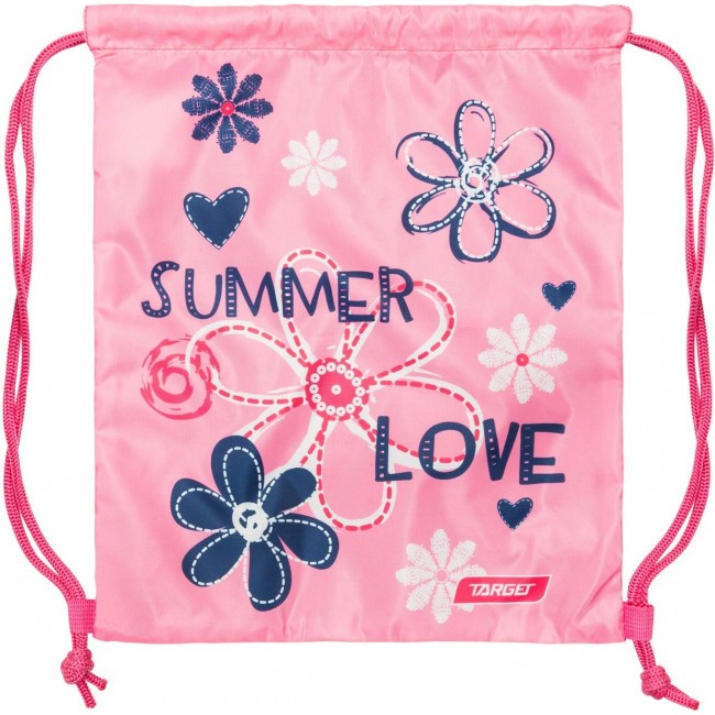 Сумка для обуви Target Gym bag reflex Summer Love Розовый - фото №2