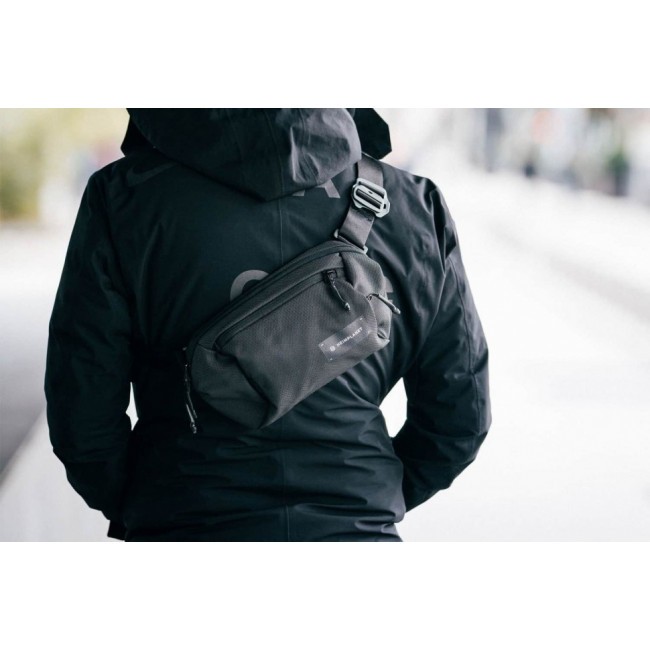Сумка слинг HEIMPLANET Sling Pocket XL Black - фото №9
