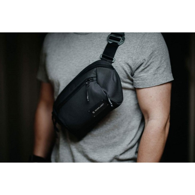 Сумка слинг HEIMPLANET Sling Pocket XL Black - фото №10