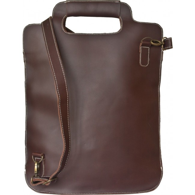Кожаный рюкзак Carlo Gattini Talamona Темно-коричневый Brown - фото №3