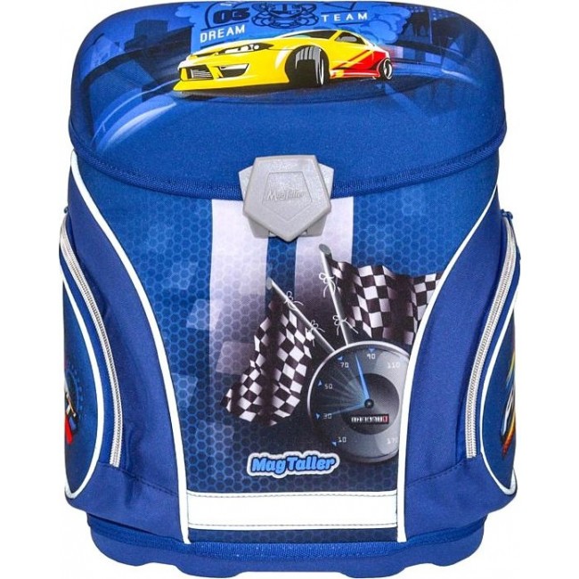 Рюкзак Mag Taller  J-flex с наполнением Машина (синий) - фото №2