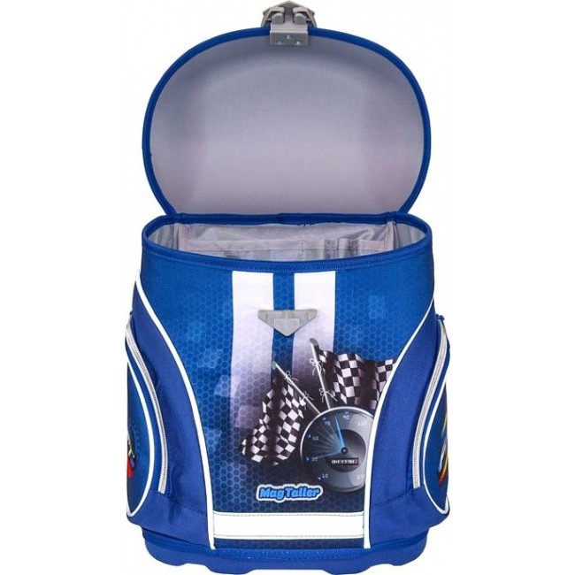 Рюкзак Mag Taller  J-flex с наполнением Машина (синий) - фото №7