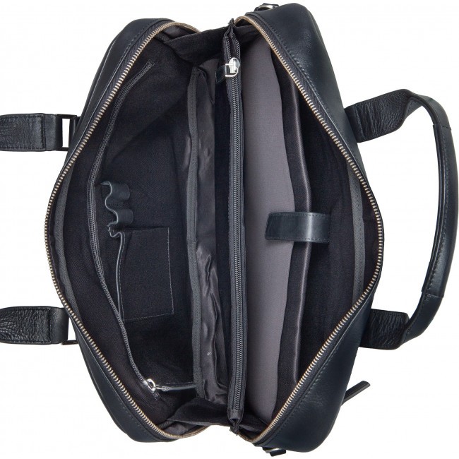 Бизнес сумка Sergio Belotti 6035 VT Genoa black - фото №6