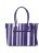 Женская сумка OrsOro DW-860 Фиолетовый и белый - фото №3