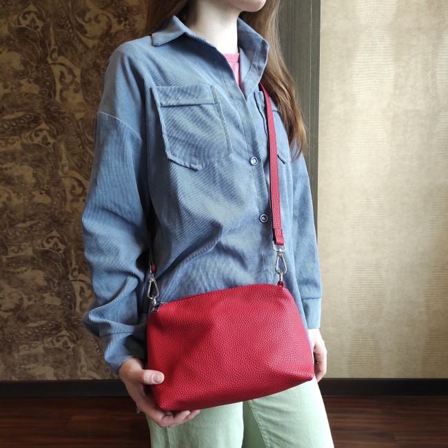 Женская сумка Pola 86001 Красный - фото №3
