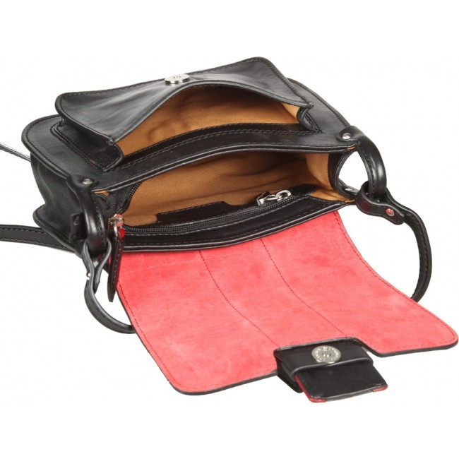 Женская сумка через плечо Gianni Conti 973878 black-multi Черный - фото №3
