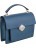 Женская сумка Sergio Belotti 6850 blue steel Napoli Синий - фото №1