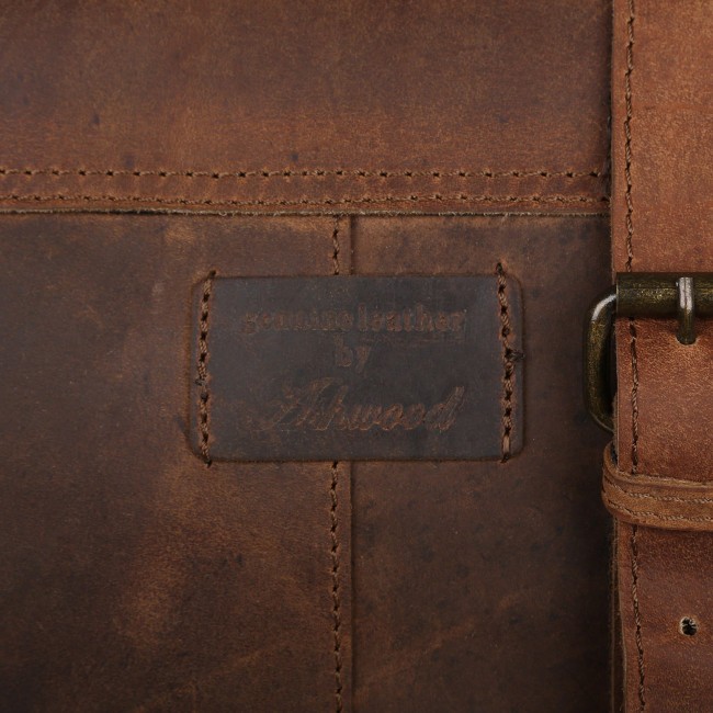 Сумка Ashwood Leather Memphis Tan Светло-коричневый - фото №4