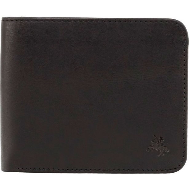 Бумажник Visconti VSL35 Trim Черный Black - Cobalt - фото №2
