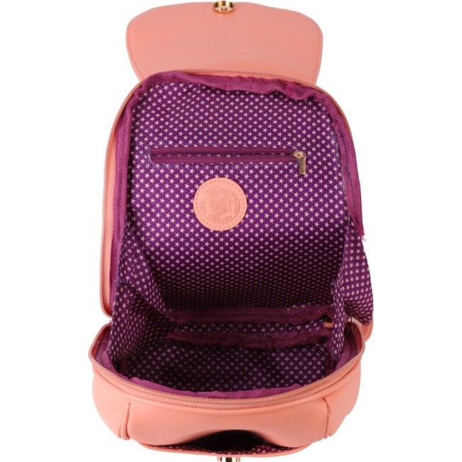 Рюкзак кожаный OrsOro DS-984 Коралл (розовый) - фото №4