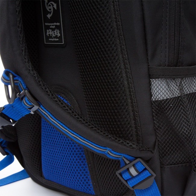 Школьный рюкзак Grizzly RB-152-1 черный-синий - фото №10