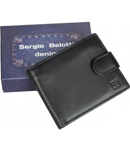 Кошелек Sergio Belotti 2330-02 Черный- фото №1