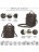 Кожаная мужская сумка-планшет Brialdi Aledo Коричневый Рельефный - фото №18