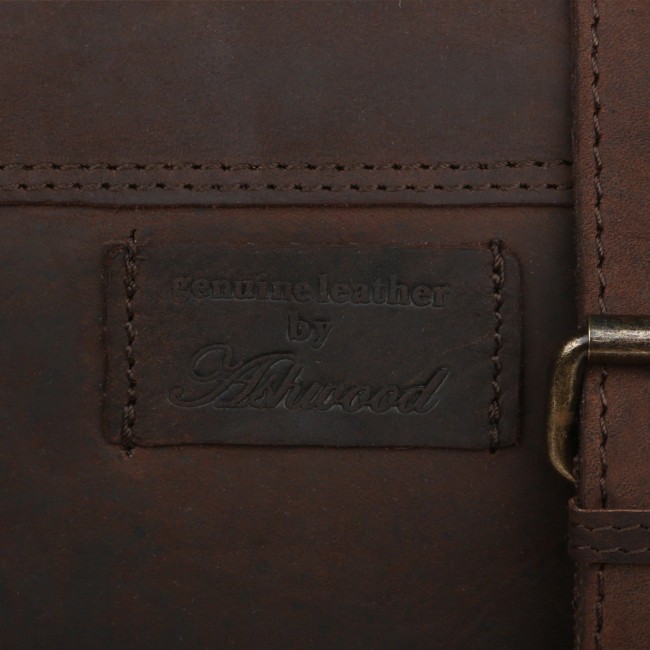 Сумка Ashwood Leather Miro Brown Коричневый - фото №4
