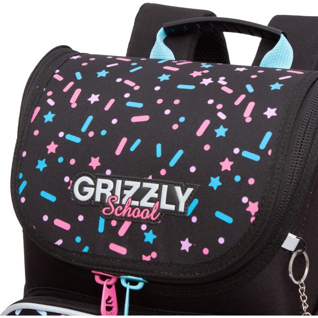Рюкзак школьный Grizzly RAl-294-6 черный - фото №8