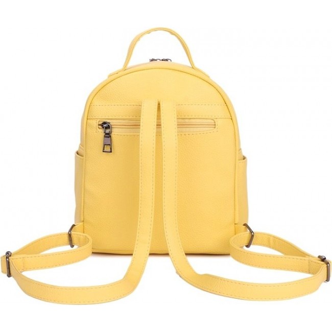 Женский рюкзак для города OrsOro DS-912 Желтый - фото №3