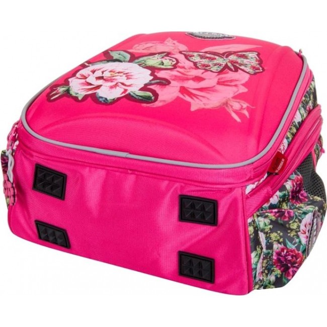 Рюкзак Across ACR19-292 Цветочки и бабочки (розовый) - фото №5