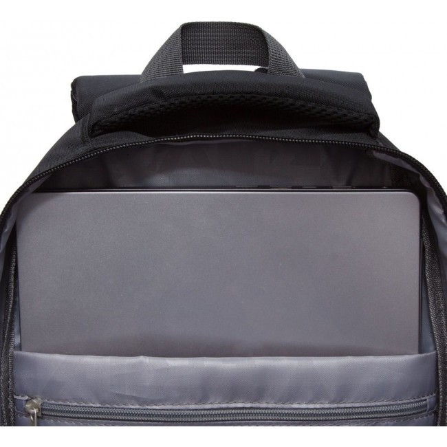 Школьный рюкзак Grizzly RB-152-1 черный-серый - фото №7