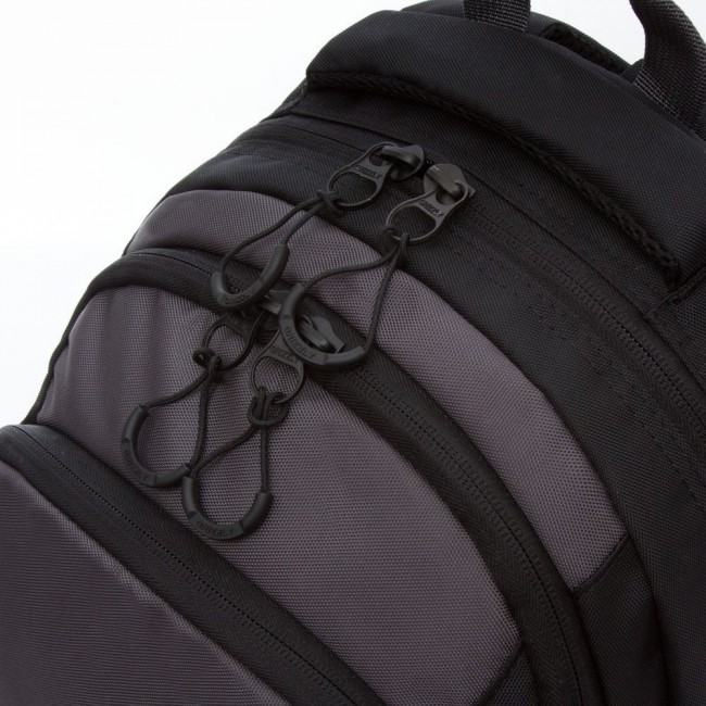 Школьный рюкзак Grizzly RB-152-1 черный-серый - фото №8