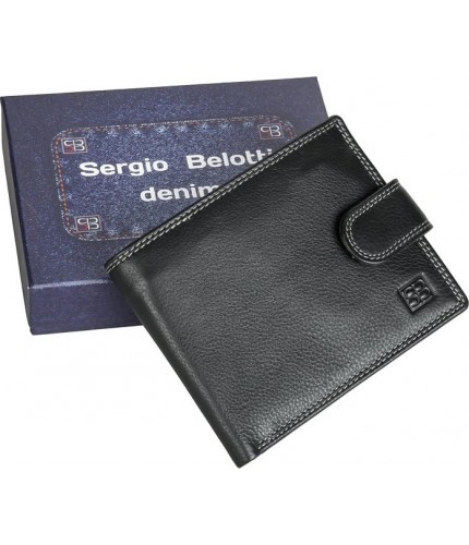 Кошелек Sergio Belotti 2330-03 Черный- фото №1