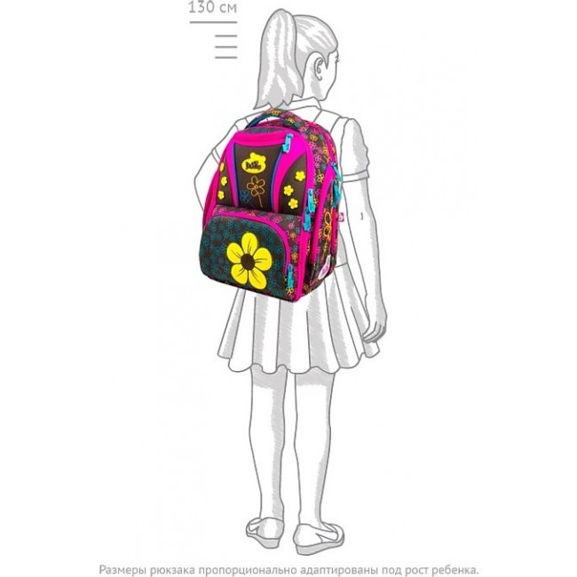 Школьный ранец с пеналом и мешком для обуви DeLune 8 Париж - фото №9