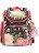 Школьный рюкзак для первоклассницы Grizzly RA-871-4 Черный с розовым - фото №1