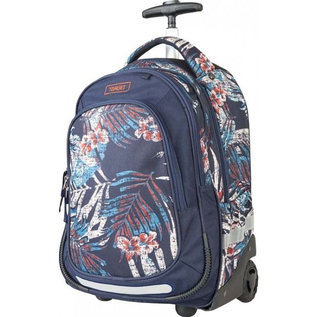 Рюкзак Target BACKPACK TROLLEY Листья (синий) - фото №1