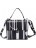 Женская сумка OrsOro DW-861 Черный и белый - фото №1