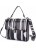 Женская сумка OrsOro DW-861 Черный и белый - фото №2