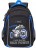 Рюкзак школьный Grizzly RB-152-3 черный-синий - фото №1