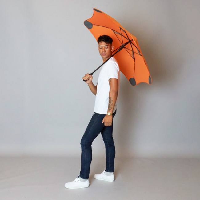 Зонт трость BLUNT Classic 2.0 Orange Оранжевый - фото №7