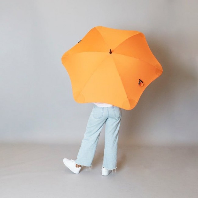 Зонт трость BLUNT Classic 2.0 Orange Оранжевый - фото №11